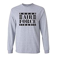 zerogravitee Proud Air Force Dad Long Sleeve T-Shirt