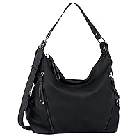 TOM TAILOR Women's CAIA shoulder bag, 37 x 14 x 30, black,