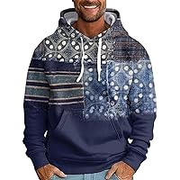 Men'S Fashion Hoodies & Sweatshirts,Camo Graphic Lightweight Print Casual Pullover with Pocket Workout Active Tops