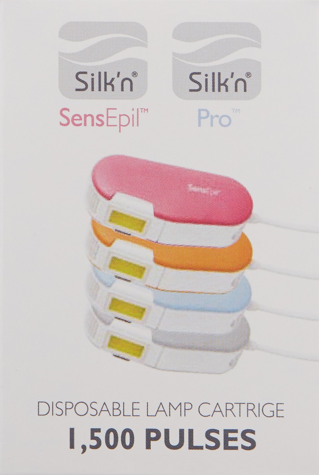 Silk’n Sensepil Replacement Cartridge For At Home Permanent Hair Removal Device For Women And Men - 4,500 Pulses (Pack Of 3)