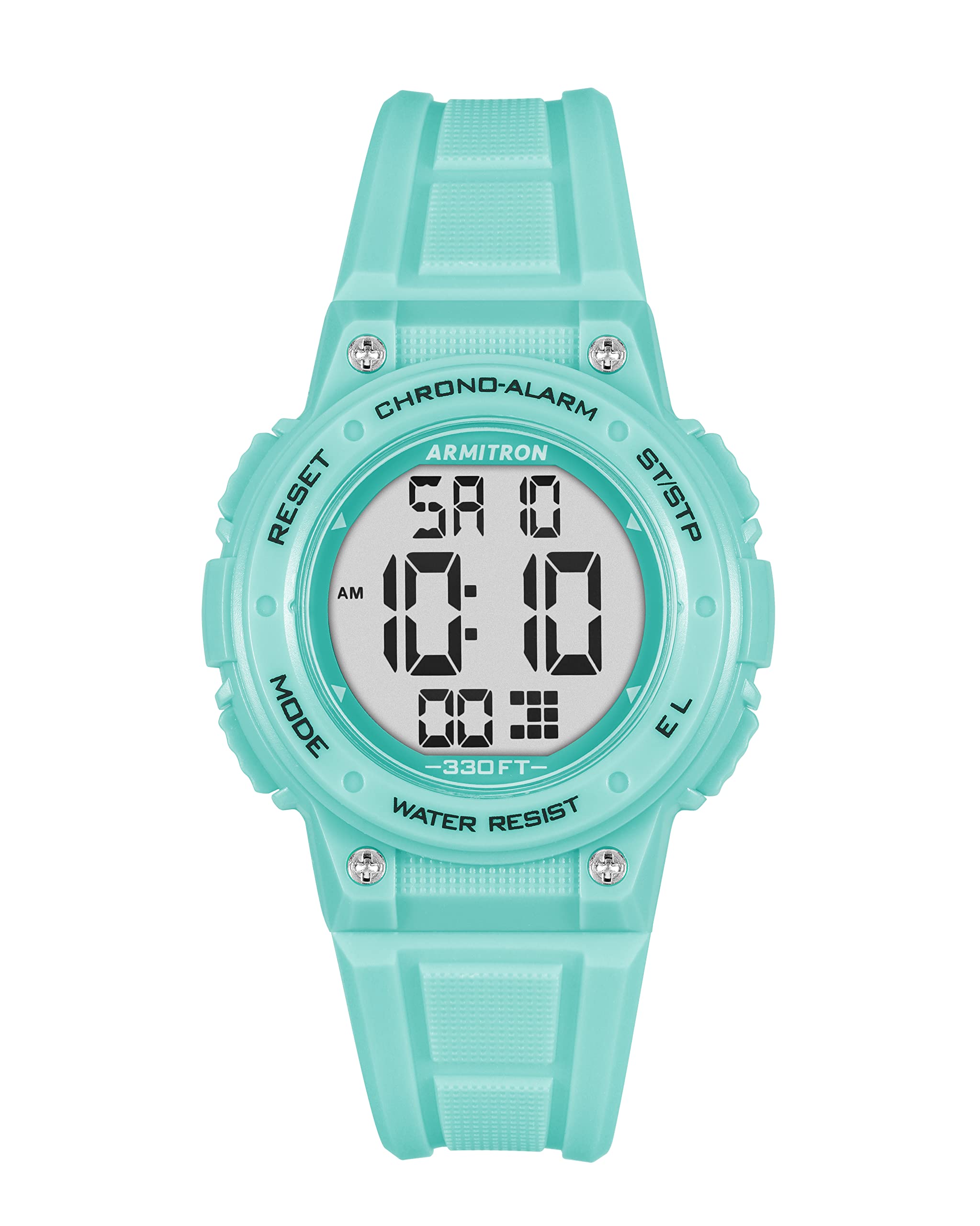 Armitron Sport Women's Digital Chronograph Resin Strap Watch, 45/7086