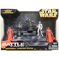 Prannoi Star Wars EIII Revenge of The Sith Exclusive Deluxe Battlepack Action Figure Set Imperial Throne Room