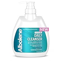 Daily Face Wash, Moisturizing Face Cleanser and Makeup Remover with Hyaluronic Acid, 10 fl oz