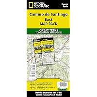 Camino de Santiago East Map [Map Pack Bundle] Map (National Geographic Trails Illustrated Map) Camino de Santiago East Map [Map Pack Bundle] Map (National Geographic Trails Illustrated Map) Map