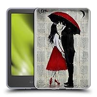 Head Case Designs Officially Licensed LouiJoverArt A New Kiss Red Ink Soft Gel Case Compatible with Amazon Kindle 11th Gen 6in 2022
