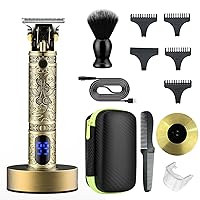 Cordless Hair for Men Professional Cordless Quiet Hair Trimmers for Barbers and Stylists with 4 Guide Combs Hair Cutting Kit for Men Professional Barber Set Cordless