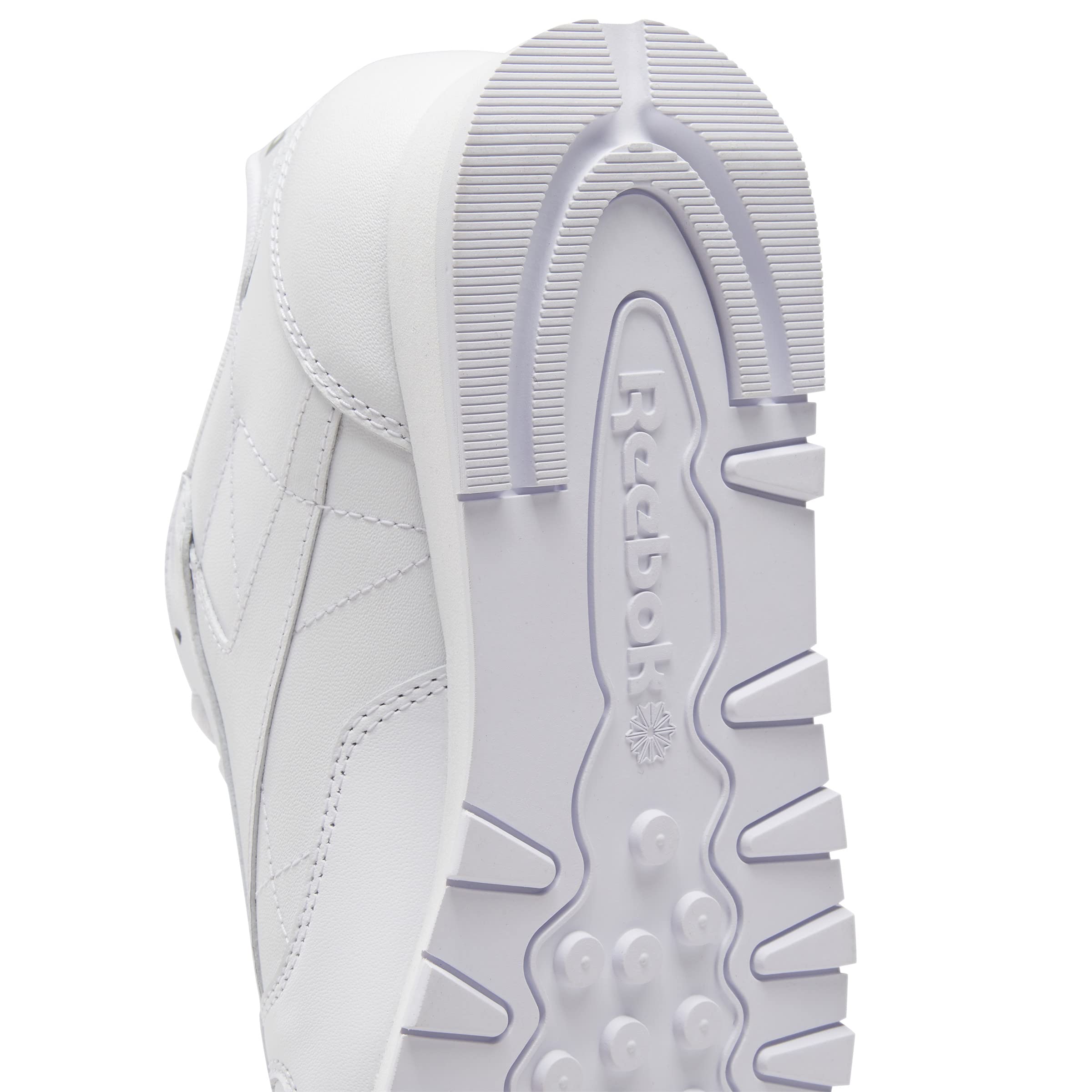 Reebok Unisex Classic Leather Sneaker, FTWR White/FTWR White/Pure Grey 3, 8.5 US Men