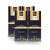 4 boxes Nugano Gourmet Black Coffee 100% Certified Ganoderma Extract 30 sachets per box Offer Express Shipping