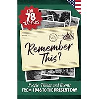 Remember This?: People, Things and Events from 1946 to the Present Day (US Edition) (Milestone Memories)
