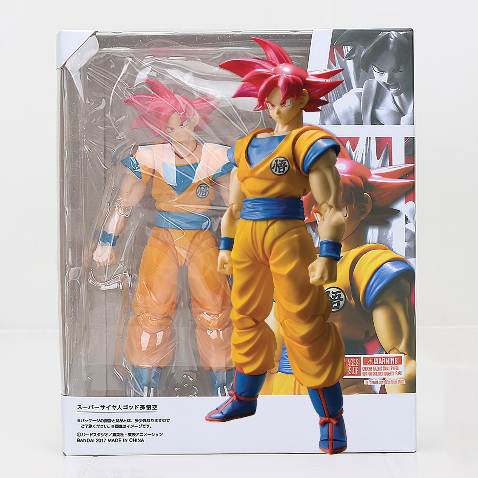 Dragon Ball Super Son Goku Figure SSJ3 ~ Animetal ~ Anime Figures UK