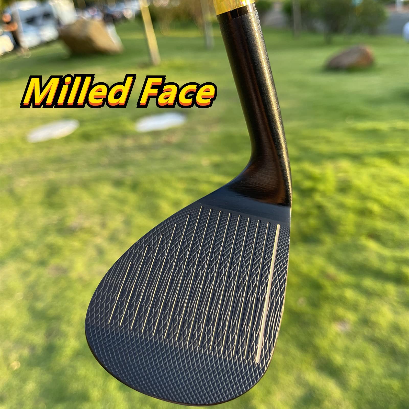CALONG Forged Golf Wedge 52 56 60 64 68 72 Degree Right Hand Sand Wedge Milled Face Lob Wedge for Men & Women-High Loft Golf Club