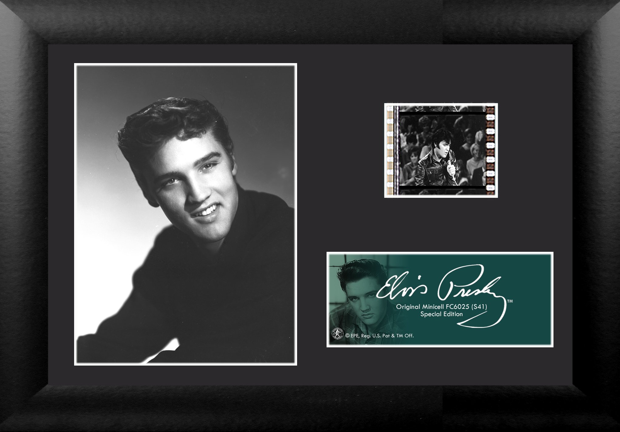 Trend Setters Elvis Presley-S41 Minicell Film Cell Frame, Black, 5.00