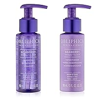 Obliphica Shampoo & Conditioner Bundle - Medium To Coarse, 3 Fl oz