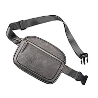  Unisex Canvas Crossbody Fanny Pack Casual Waist Bag Hip Bum Bag  with Earphone Hole for Outdoors Workout Traveling Running Hiking Cycling  Biking Rave and Festival (Khaki)