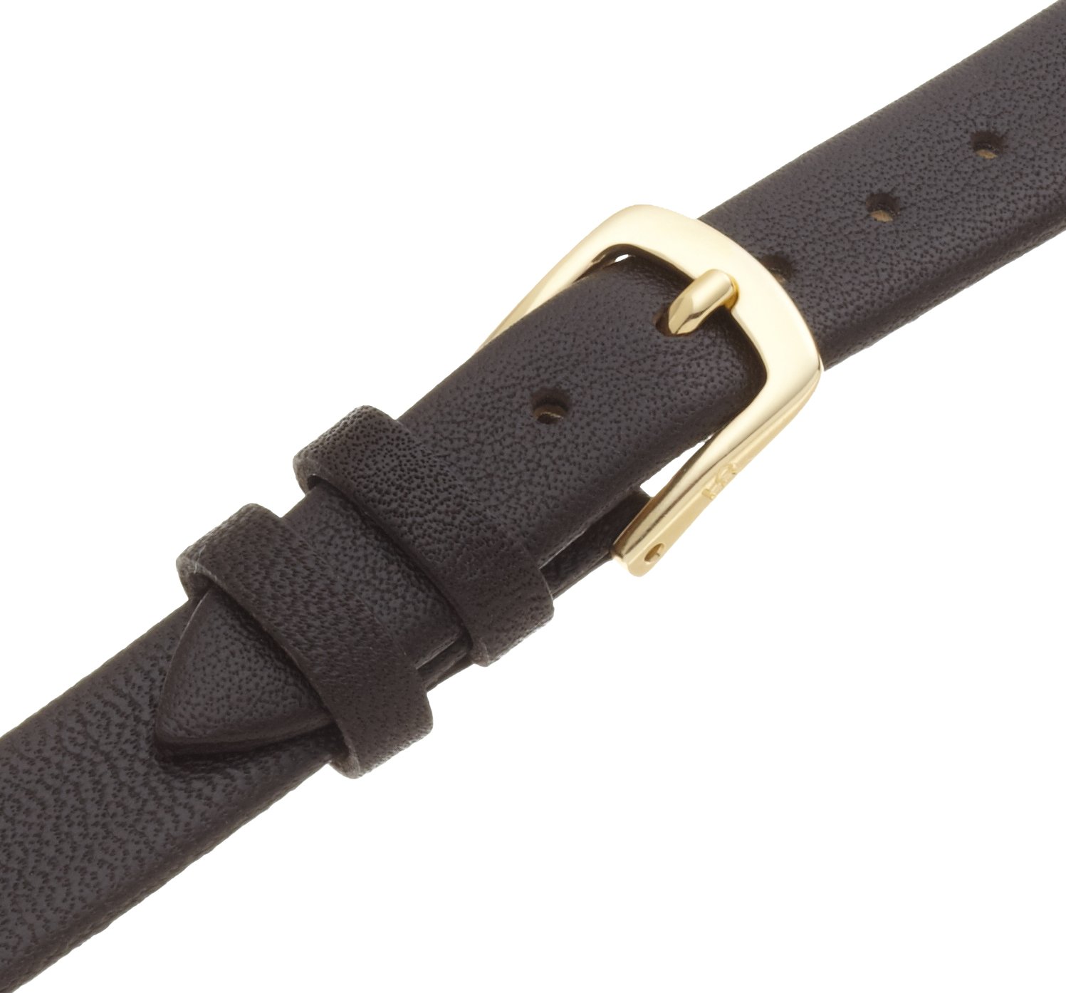 Hadley-Roma Women's 12mm Leather Watch Strap, Color:Brown (Model: LSL702RB 120)