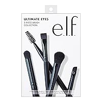 E.L.F. Ultimate Eyes Kit, 5 Piece Brush Collection, Black