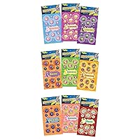 Dr. Stinky's Scratch N Sniff Stickers, Smelly Stickers for Teachers 9-Pack, 243 Stickers Total
