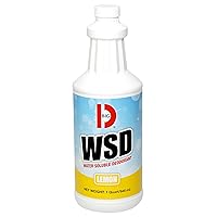 Big D 316 Water Soluble Deodorant, Lemon Fragrance, 1 Quart (Pack of 12) - Add to any cleaning solution - Ideal for use in hotels, food service, health care, schools and institutions