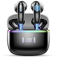 Aolcev Wireless Earbuds Bluetooth In-Ear Headphones Wireless HiFi