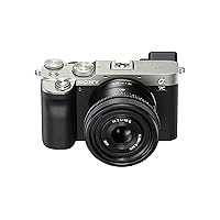 Sony Alpha 7C Full-Frame Mirrorless Camera - Silver (ILCE7C/S) with Sony FE 40mm F2.5 G Full-Frame Ultra-Compact G Lens
