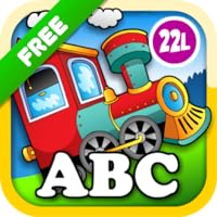 Kids Animal Train: Preschool and Kindergarten Learning Matching and Reading Adventure – ABC First Word Educational Games for Toddler Loves Farm and Zoo Animals & Colors (Abby Monkey® edition) Free