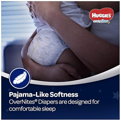 Huggies Overnites Nighttime Diapers, Size 5, 58 Ct