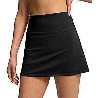 Soothfeel Tennis Skirts for Women High Waisted Golf Skirt with Shorts Pockets Workout Athletic Skort for Summer Casual