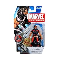 Marvel Universe 3 3/4 Inch Series 6 Action Figure #3 Warpath Blue Red