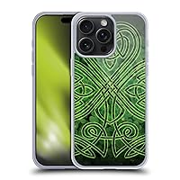 Head Case Designs Officially Licensed Brigid Ashwood Irish Shamrock Celtic Wisdom 3 Soft Gel Case Compatible with Apple iPhone 15 Pro Max and Compatible with MagSafe Accessories