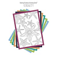 Coloring Creations Greeting Cards™ - Serenity: With Scripture
