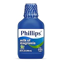 Phillips' Fresh Mint Milk of Magnesia Liquid,26 Fl Oz (Pack of 2)