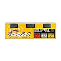 Berkley PowerBait Power Eggs Floating Mag Asst Fishing Bait, Assorted Colors, Irresistible Garlic Flavor, Natural Presentation, Ideal for Trout, Steelhead, Salmon and More
