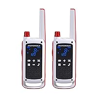 Motorola Solutions Red Cross T478 Talkabout White Rechargeable Emergency preparedness 35-Mile 2-Way Radio