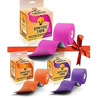 Sparthos Tape Color Bundle: Wild Pink + Tiger Orange + Indigo Purple [16.4 ft Uncut Rolls]