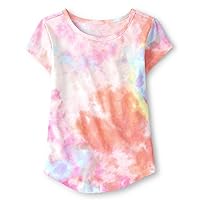The Children's Place girls Print Basic Layering Tees