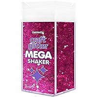 Hemway Bulk Glitter 360g / 12.7oz MEGA Craft Shaker Glitter for Nails, Resin, Tumblers, Arts, Crafts, Painting, Festival, Cosmetic, Body - Super Chunky (1/8
