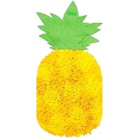 Downtown Pet Supply - Pineapple Snuffle Mat for Dogs - Chenille Microfiber Mat & Interactive Dog Toy - Slow Dog Treat Dispenser - Washer Safe - 30 x 15 in