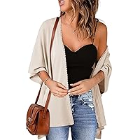 Dokotoo Kimonos for Women Swimsuit Coverup Beach Kimono Cover Up Swimwear Cardigans with Lace Summer Vacation Wear