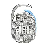 JBL Clip 4 Eco - Ultra-Portable Waterproof Speaker (White)