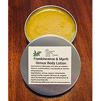 Frankincense & Myrrh Ormus (Monoatomic Gold Manna) Body Lotion with Mango & Shea Butter