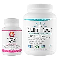 Tomorrow's Nutrition, Women’s Multivitamin (30 Servings) and Sunfiber 90-Day Powder (90 Servings) Bundle, Energy and Low FODMAP Digestive Support