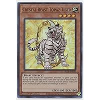 Crystal Beast Topaz Tiger - BLCR-EN050 - Ultra Rare - 1st Edition