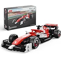 for RASTAR 92300 340PCs 1/24 F1 Bricks for Alfa Remeo Orlen C42, Formula 1 Model Car Building Kits for Play and Display, Gift Idea for Boys Girls Ages 6+ and F1 Collectors