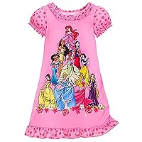 Disney Store - Pyramid Disney Princess Nightshirt for Girls - Size 10 - Pink