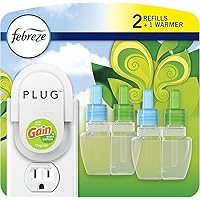 Febreze PLUG, Gain Original, Starter Kit & (2) .87 fl. oz. Refills