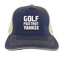Haase Unlimited Golf Foxtrot Yankee - Go Fuck Yourself Twill Soft Mesh Trucker Hat