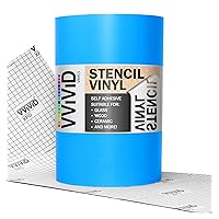 VViViD Blue Stencil Vinyl Masking Film with Anti-Bleed Technology (24