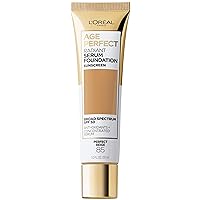 L'Oreal Paris Age Perfect Radiant Serum Foundation with SPF 50, Perfect Beige, 1 Ounce