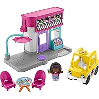 Barbie City Adventures Café And Cab By Little People