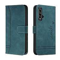 Protective Flip Cases Compatible with Huawei Honor 20/Honor 20S/Nova 5T Wallet Case ,Shockproof TPU Protective Case,PU Leather Phone Case Magnetic Flip Folio Leather Case Card Holders Case Cover ( Col